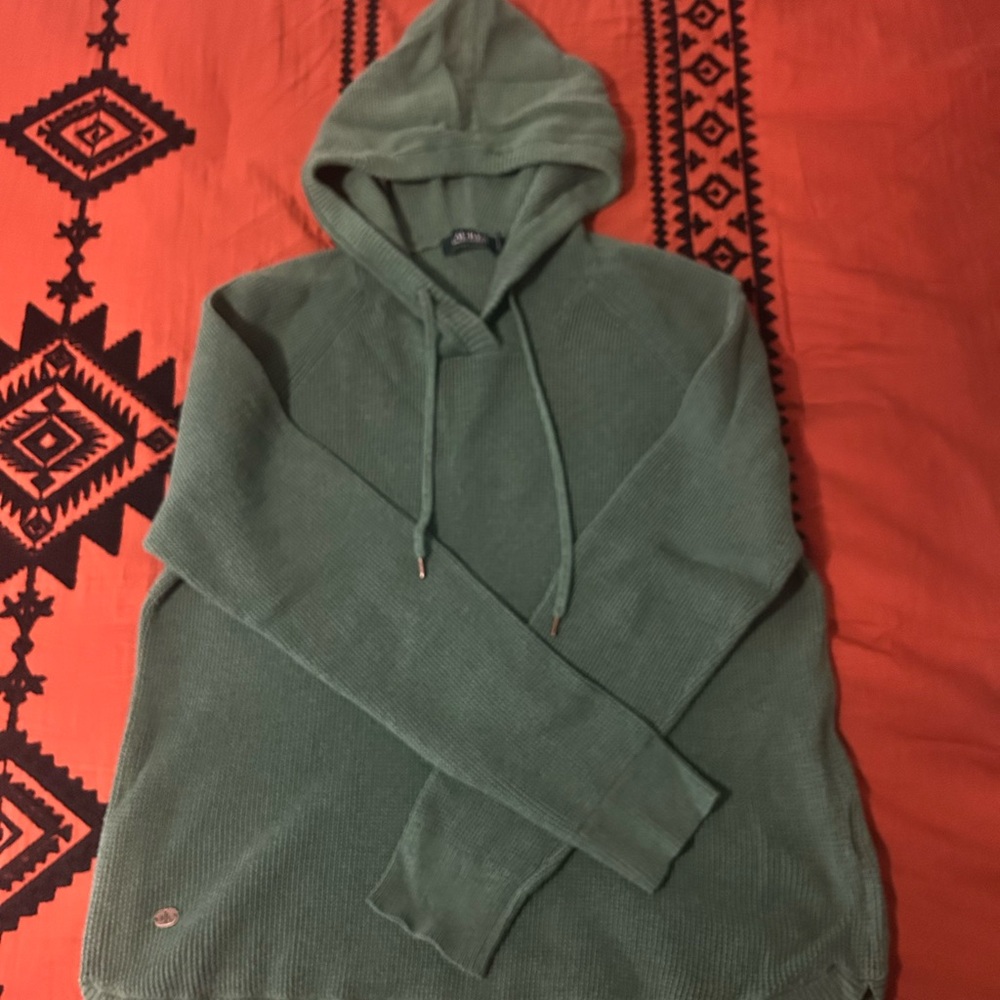 Ralph Lauren Sage Green Hooded Sweater